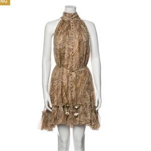 Zimmermann silk mini dress size 3